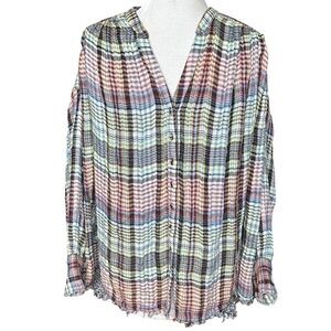 Free People Come On Over Button Down Top. No Size Tag.